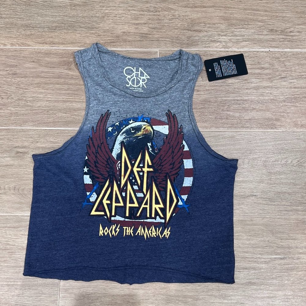 Def Leppard tank, size small